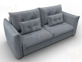 Диван прямой Лига-100 НПБ ( TOWER 10 серый )