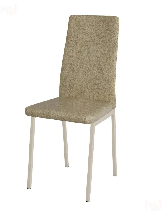 Стул Амстер (замша бежевая, ноги ваниль)