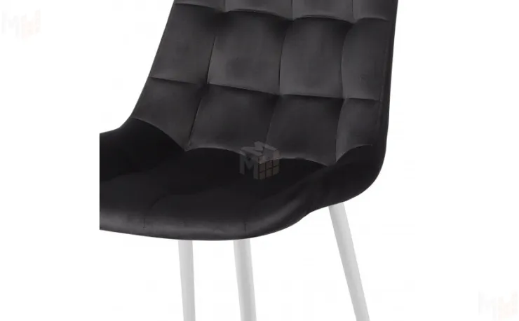 Барный стул Эйден Confetti черный H75/белый