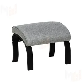 Пуф Leset Универсальный с кантом (Венге/Malmo 90 (серый), кант Malmo 90 (серый))