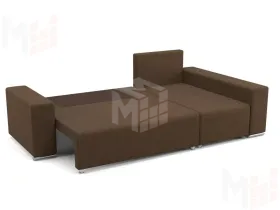 Угловой диван-кровать Маркиз Коричневый