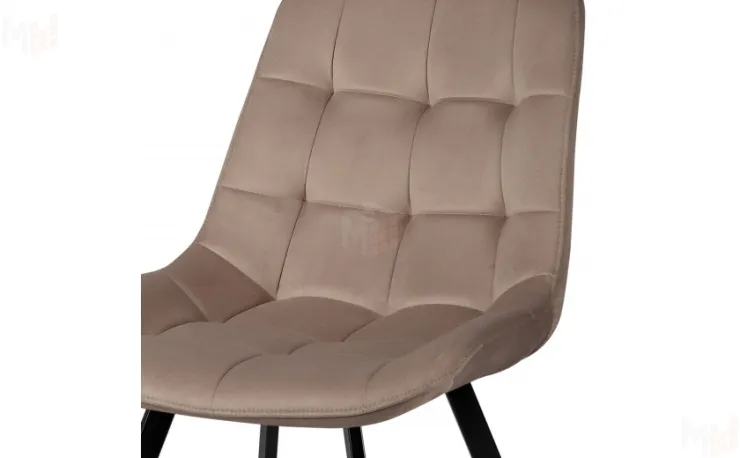 Стул поворотный Эйден М Confetti latte/черный