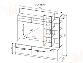 Софи Гостиная №3 СЦС 1800.1