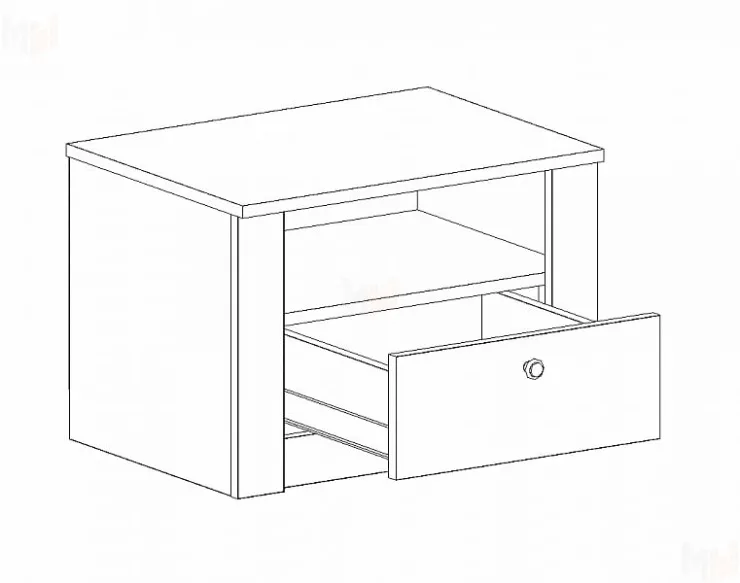 Тумба прикроватная Даллас
