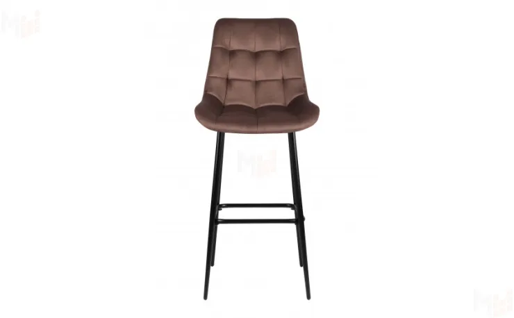 Барный стул Эйден Confetti coffee/черный