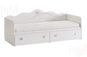 Кровать Фэнтези  белый рамух