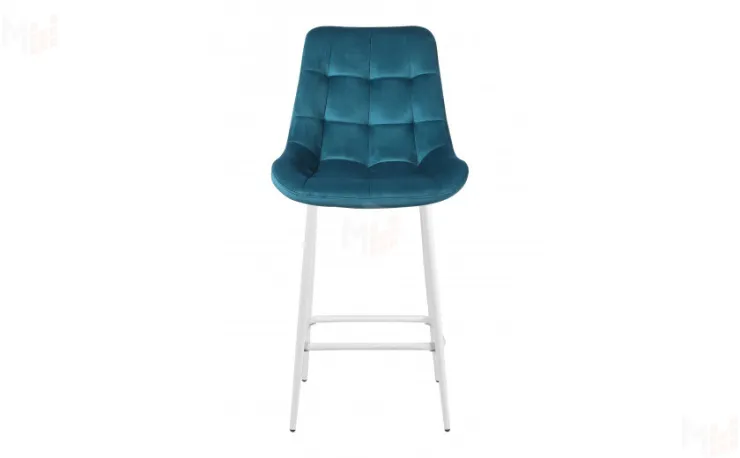 Полубарный стул Эйден Confetti izumrud/белый