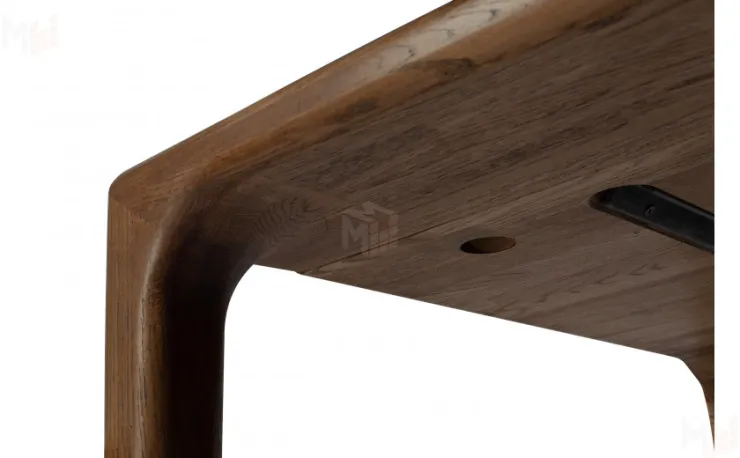 Стол деревянный из массива дуба Соул 180 Дуб темный