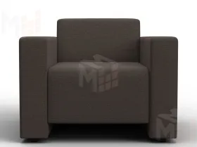 Кресло Лига-093 ( Амур 05 коричневый )