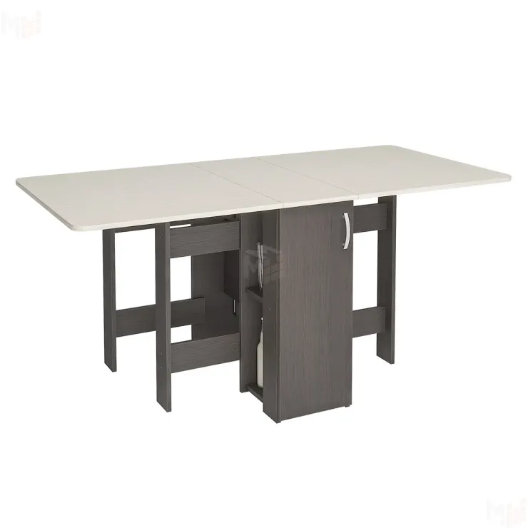 Стол-книжка с баром СТК-002 венге/дуб