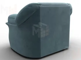 Кресло Карнелла ( SEVEN 113 бирюзовый )