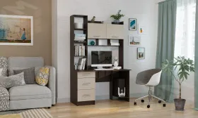 Компьютерный стол ПКС-5 Венге-Дуб Белфорт