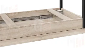 Стол обеденный Крит Черный, Сонома