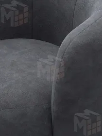 Кресло Лига-072 ( BRUT 16 темно-серый )