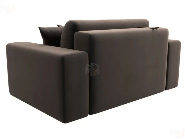 Кресло Лига-036 НПБ ( SEVEN 727 коричневый )