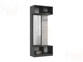 Прихожая Роджина (графит/крафт белый)