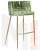 Стул барный DOBRIN EMMA GOLD (зеленый велюр (VF-08))