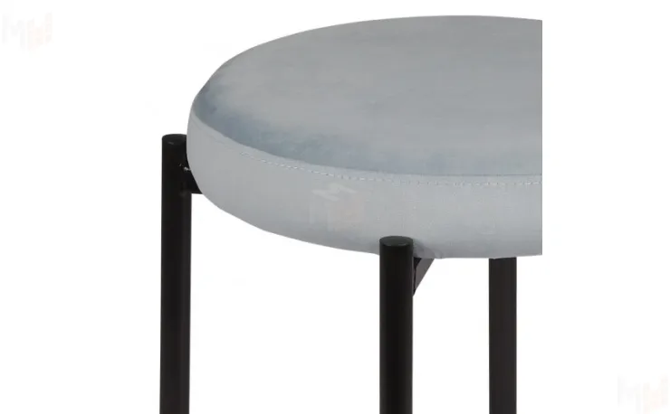 Табурет Кен Confetti dusty blue/черный