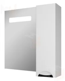 Шкаф-зеркало Грация 65 левый/правый с подсветкой LED Домино