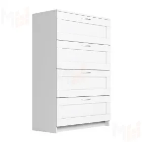 Комод Сириус 4 ящика белый