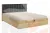 Кровать Адам с подъемным механизмом 160х200 дуб крафт золотой/грей алькантара (велюр)