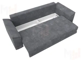 Диван прямой НордСтар НПБ ( BRUT 16 темно-серый )