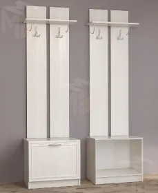 Вешалка с обувницей 2 Иннэс 6 Рамка