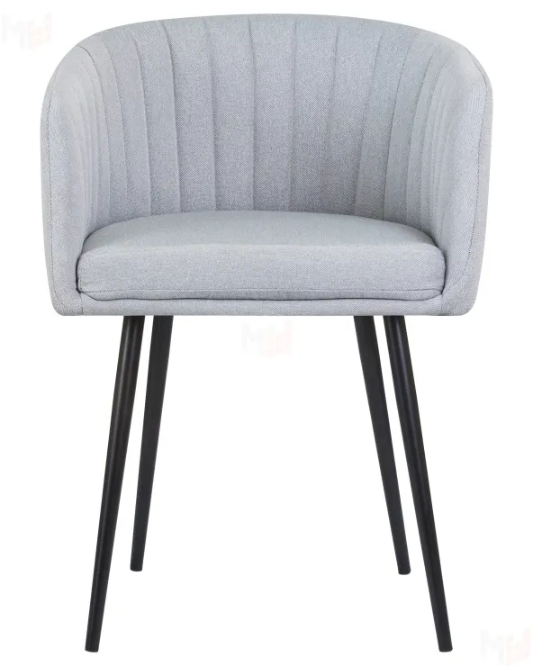 Стул обеденный DOBRIN ALINA (серо-голубая ткань (LAR-106D-23))