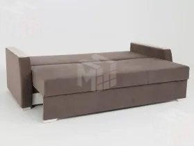  Диван еврокнижка Карлос Ньютон Дарк Браун/Софитель 3Д 2