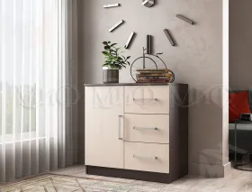 Комод Бася (3 ящика, 1 дверь)