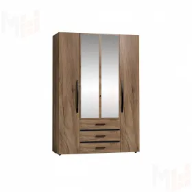 Шкаф для одежды и белья NATURE 555 Дуб Табачный