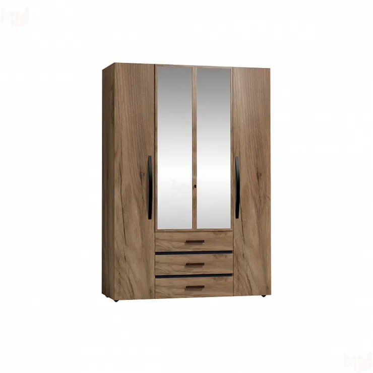 Шкаф для одежды и белья NATURE 555 Дуб Табачный