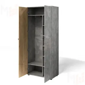 Шкаф Мини-Лайт МЛ-9 Дуб крафт золотой/ателье светлое