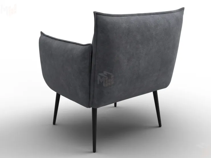 Кресло Лига-083 ( BRUT 16 темно-серый )