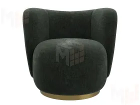 Кресло Лига-072 ( шенилл RIMINI 09 зеленый )