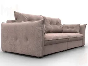 Диван прямой Лига-100 НПБ ( TOWER 05 бежевый )