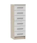 Комод Мартина 400 (сонома/белый глянец)