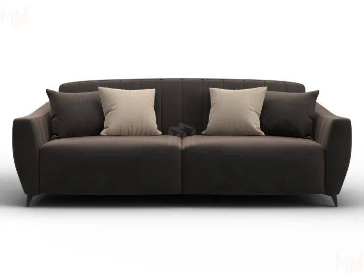 Диван-книжка Лига-095 НПБ ( SEVEN 727 коричневый )