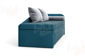 Диван Верди Правый синий