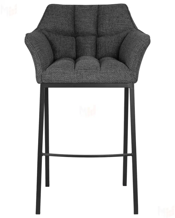 Стул барный DOBRIN LUCAS (серая ткань (F-22))