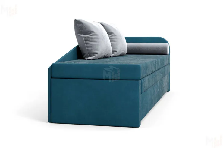 Диван Верди Правый синий