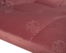 Офисное кресло для персонала DOBRIN MONTY GOLD (розовый велюр (MJ9-32))