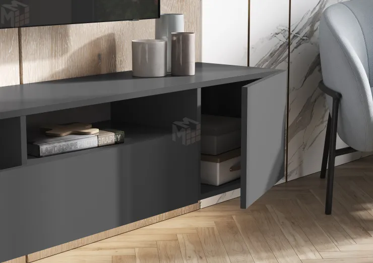 Тумба ТВ Сити (графит)