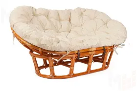 Диван из ротанга «Мамасан» (Mamasan 23/02) (Коньяк)