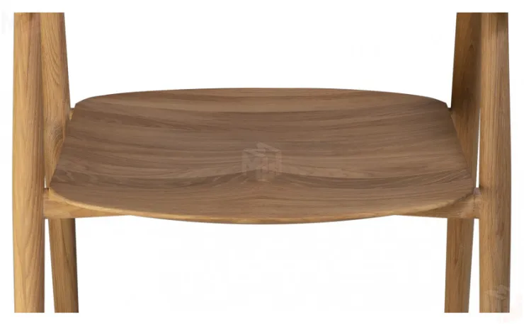 Кресло деревянное из массива дуба Сэн Дуб натуральный