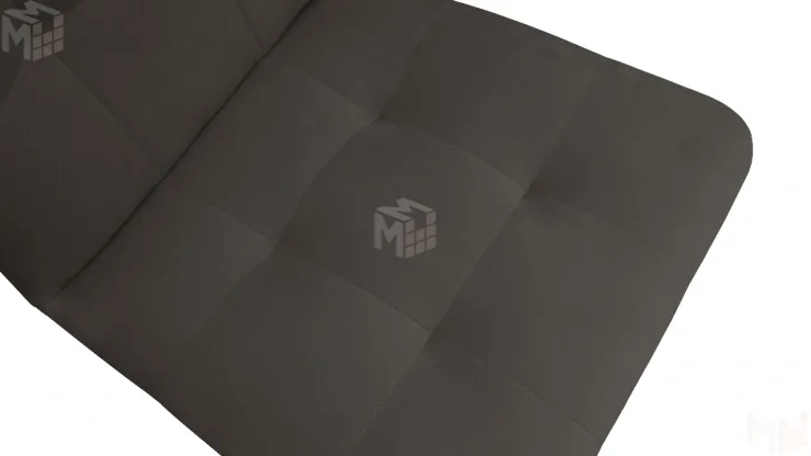 Стул Аспен К3 Черный муар, Велюр Confetti Stone