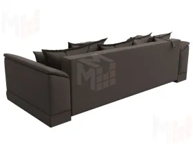 Диван прямой НордСтар НПБ ( Амур 05 коричневый )