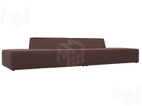 Диван прямой модульный Монс лофт ( JOLY 09 бордовый )