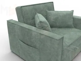 Кресло-кровать Лига-104 (80) ( BRUT 08 зеленый )