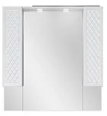 Шкаф-зеркало 3D 100 Эл. Домино